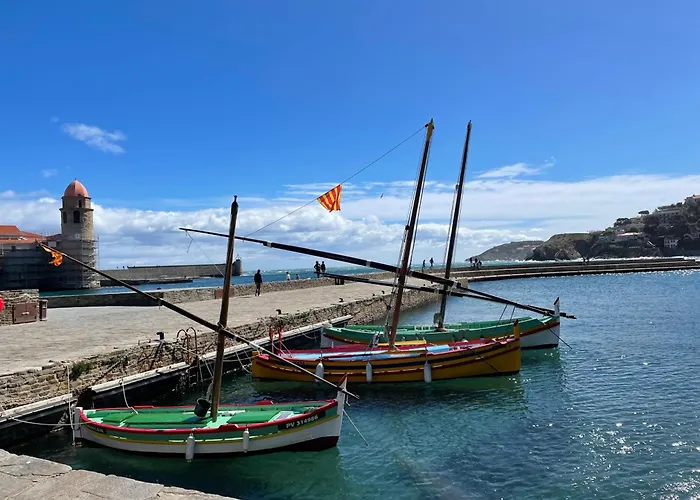 Apartamento Pour 6 Avec Terrasse A Collioure, Proche - Fr-1-309-261